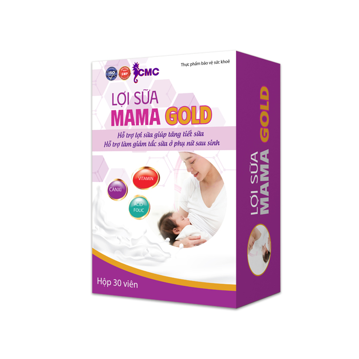 TPBVSK Lợi sữa Mama Gold